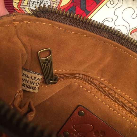 Patricia Nash Cassini Tan Leather Wristlet - Picture 9 of 9